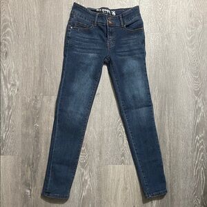 Pastels Dark Blue Skinny Jeans for Women